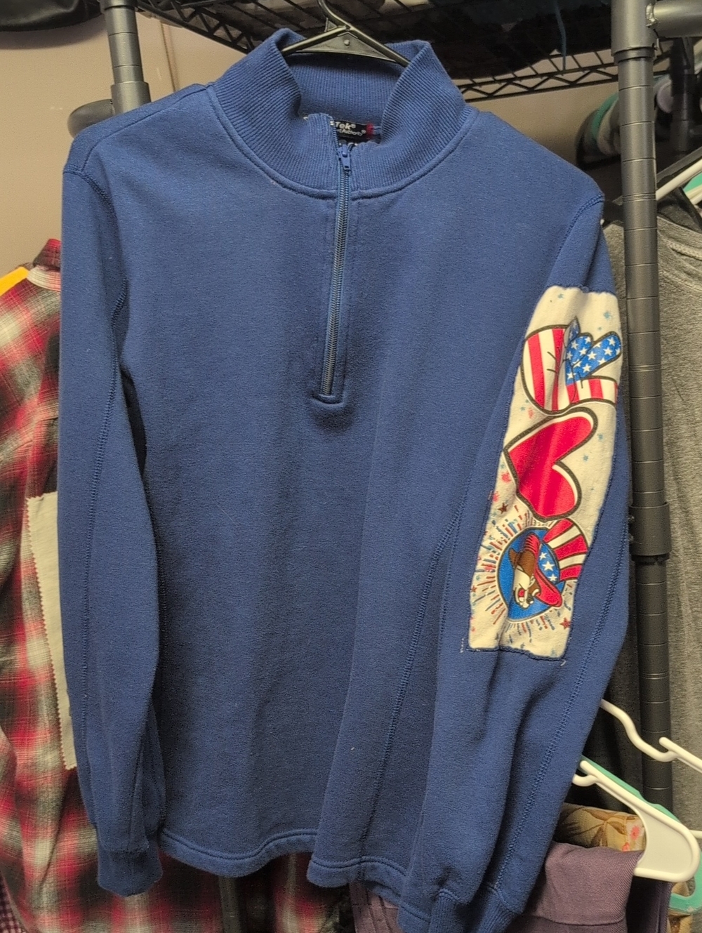 Upcycle Customized One Of One Buc-ee's Sweatshirt